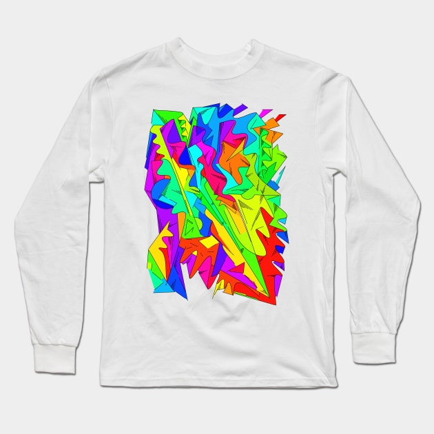 Waves Long Sleeve T-Shirt by albertocarlosmontana